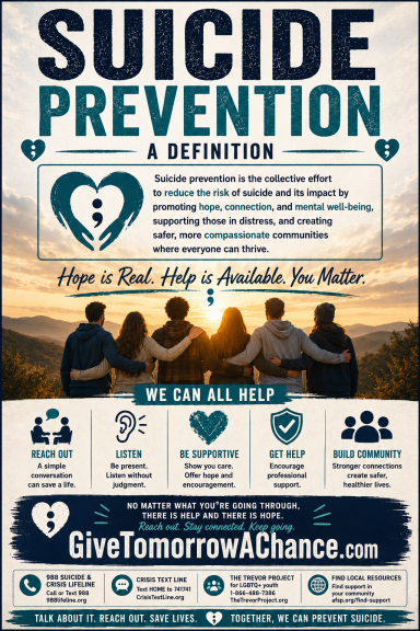 Suicide prevention resources